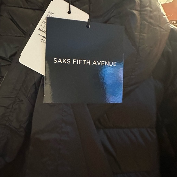 NWT Saks Fifth Avenue Puffer Jacket X Large - Picture 7 of 8